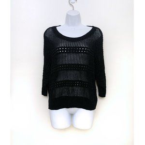 Express - Black Knit Top